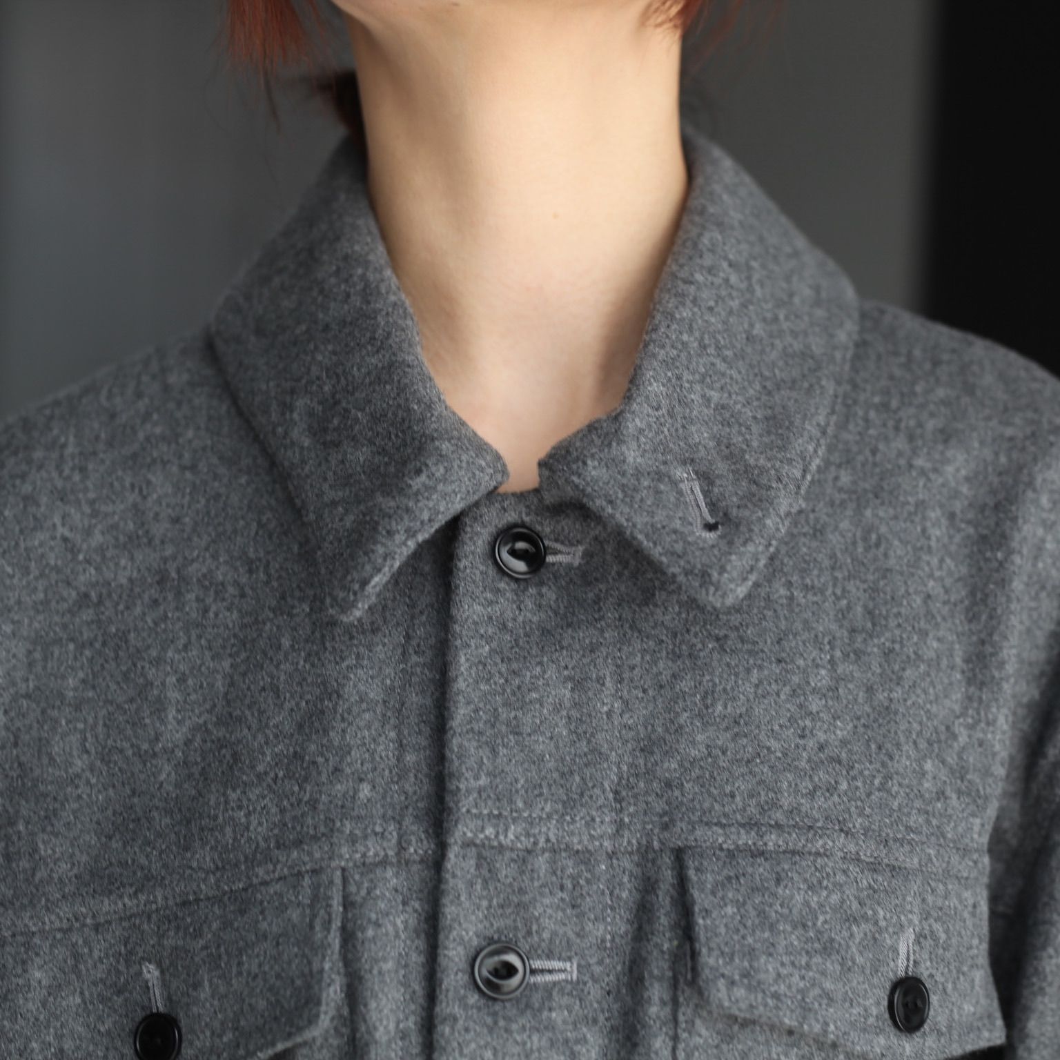 25AW VOAAOV リサイクルメルトンセットアップ】 25AW VOAAOV