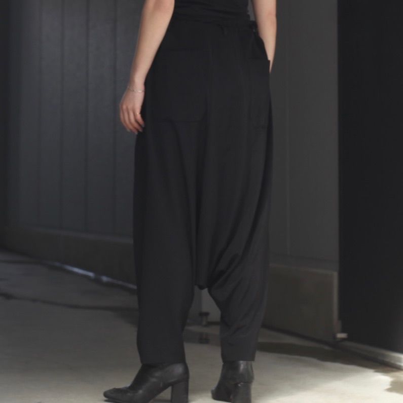 Yohji Yamamoto Pour Homme 定番サルエルパンツ Yohji Yamamoto