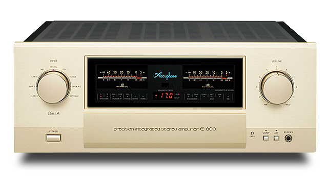 Accuphase E-600 プリメインアンプ リモコン付き 元箱有り 音響