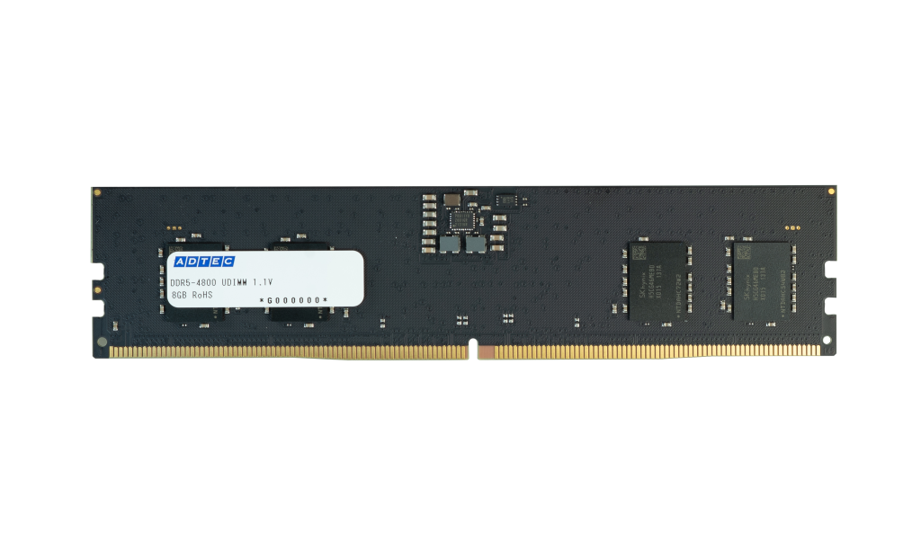 8GB×2枚16GB DDR5 4800メモリモジュール メイカー不明 最新規格DDR5