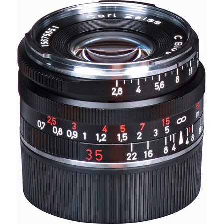 Zeiss 35mm f/2.8 C Biogon T ZM Lens, Black 1486-393 - Adorama