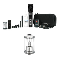 PMI SmokeNINJA Pro Handheld Mini Smoke Machine Hazer Kit, Bundle w