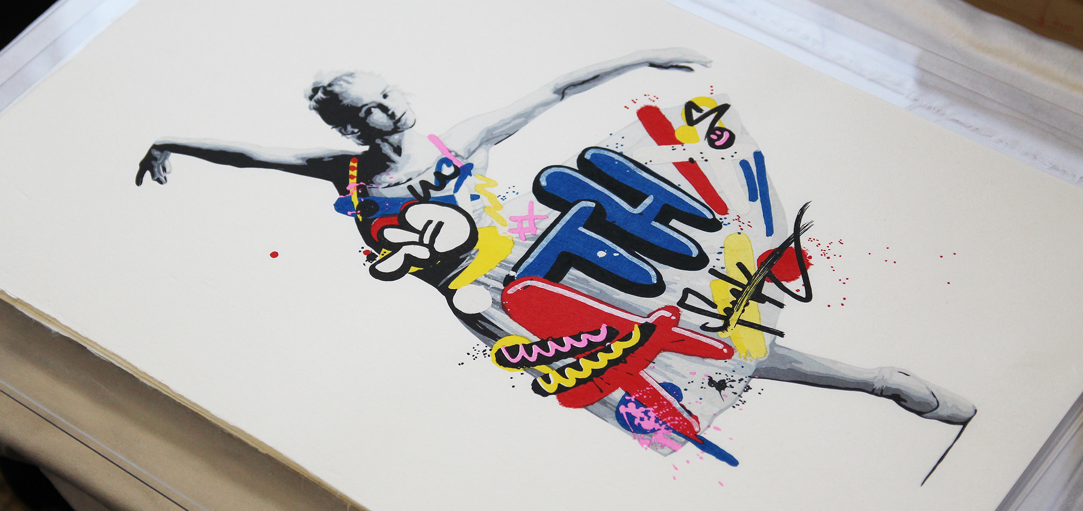 Martin Whatson マーティン・ワトソン シルクスクリーン アダチ版画