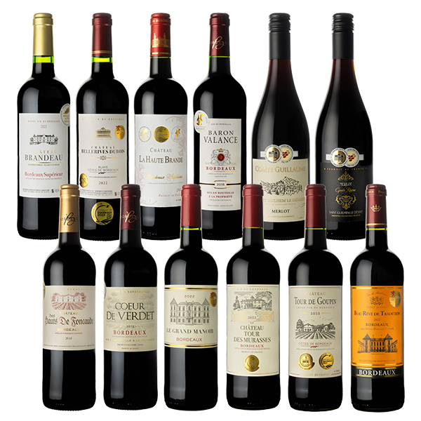 セット】全部で16冠！全て金賞受賞！フランス フルボディ 赤 12本