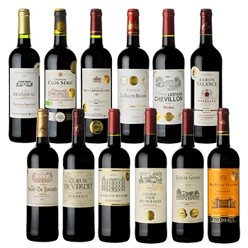 セット】全部で18冠！全て金賞受賞！ボルドー フルボディ 赤 12本