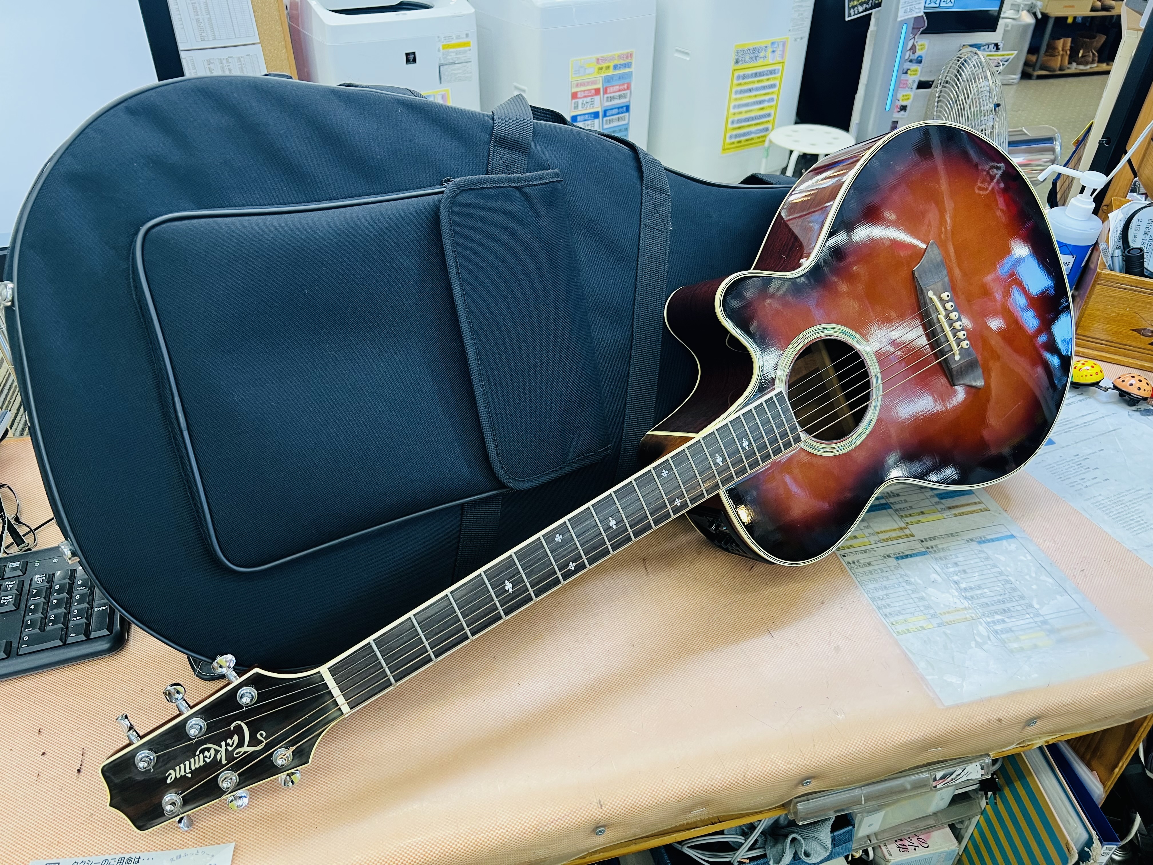 Takamine PT108エレアコ ケース付き Takamine タカミネ PT-108