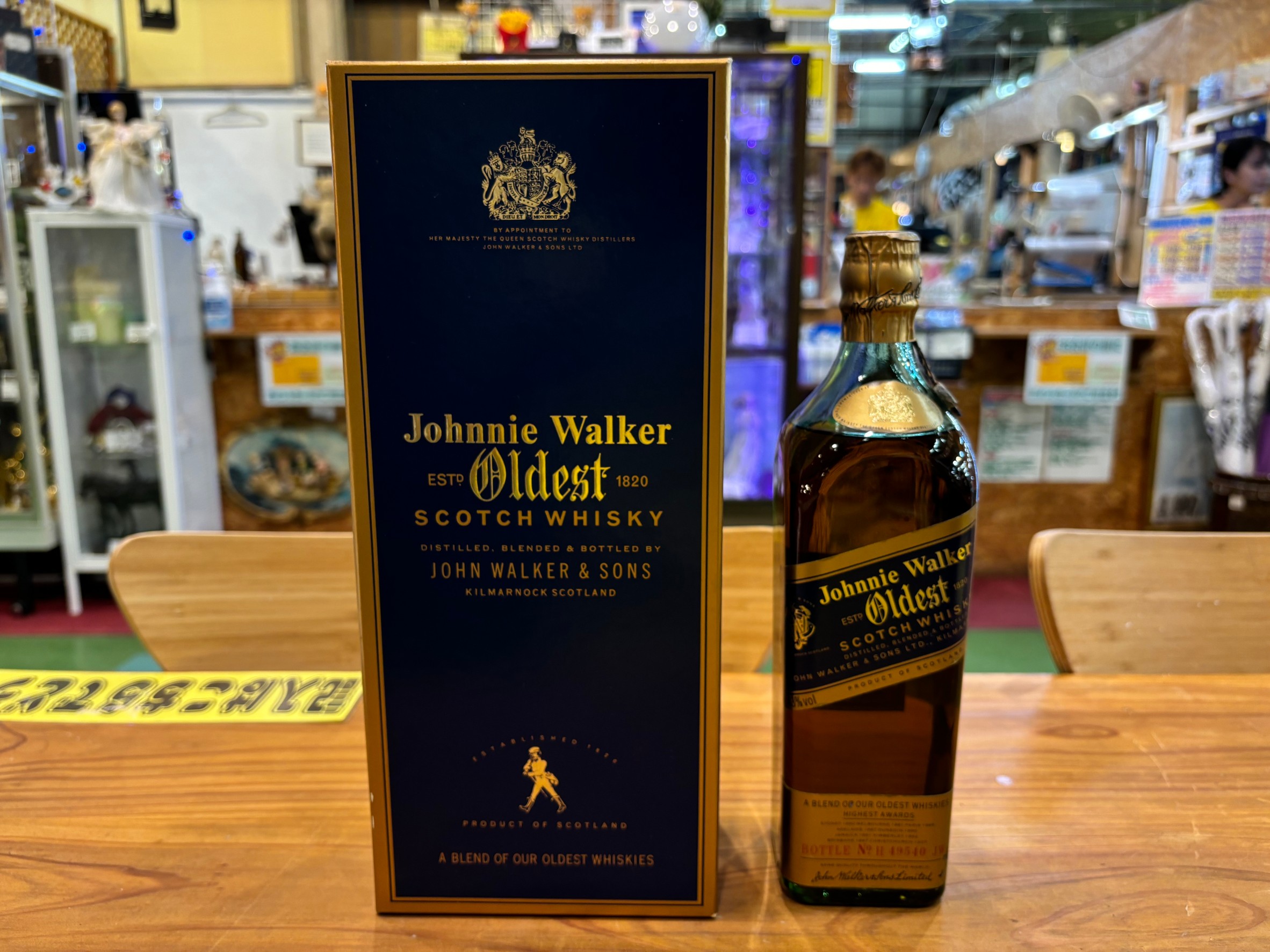 未開封品 15年 ウイスキー ブルーラベル 古酒 未開封☆Johnny Walker