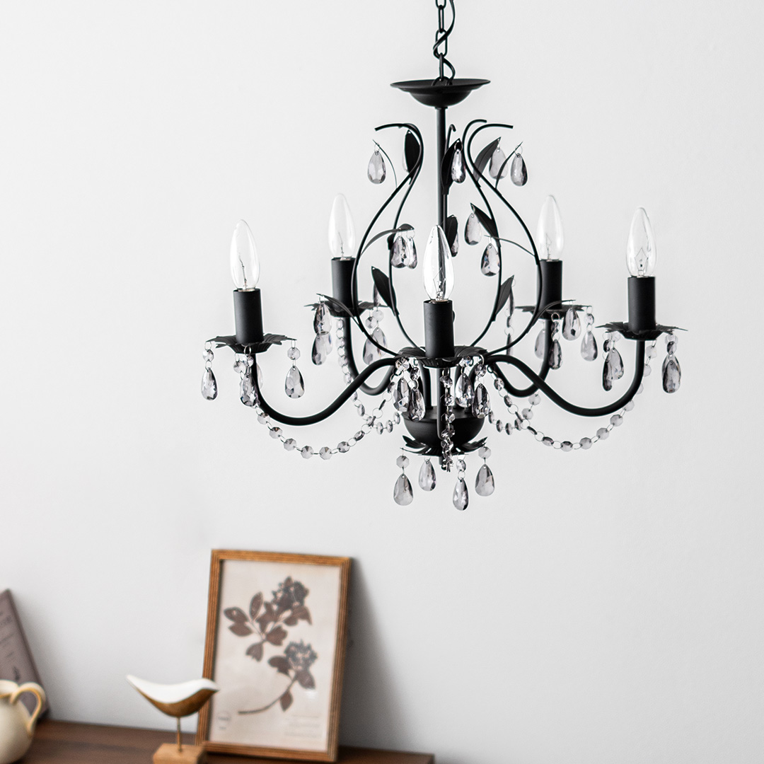 5灯シャンデリア Tias(ティアス) | 家具・インテリア通販 【公式