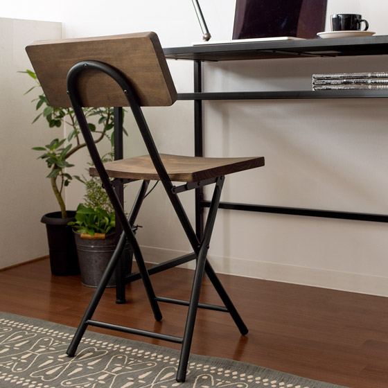 ヴィンテージウッド 折りたたみチェア Zigt (ジグト) | 家具