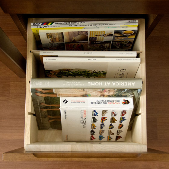 タモ無垢材 (LIBREシリーズ)デスクワゴン | 家具・インテリア通販