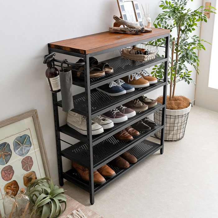 ヴィンテージウッドシューズラック BILLS(ビルズ) | 家具・インテリア