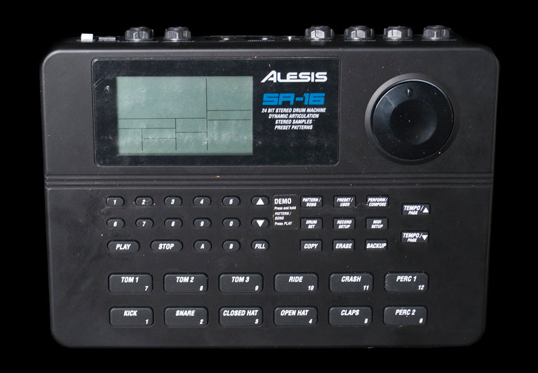 Alesis SR16 16-Bit Drum Machine with Natural Drum Sounds – Alto Music