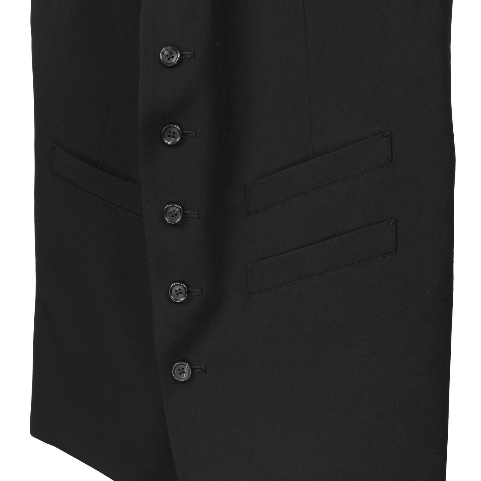 yohji yamamoto - pour homme | アシメ丈V / シワギャバ ベスト