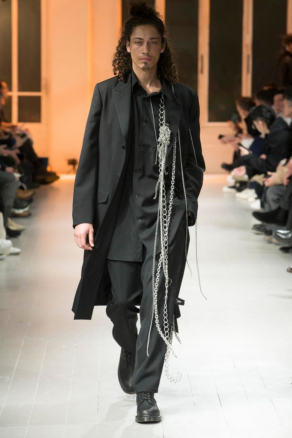 yohjiyamamoto 18ss 着る服ないのレーヨンパンツ
