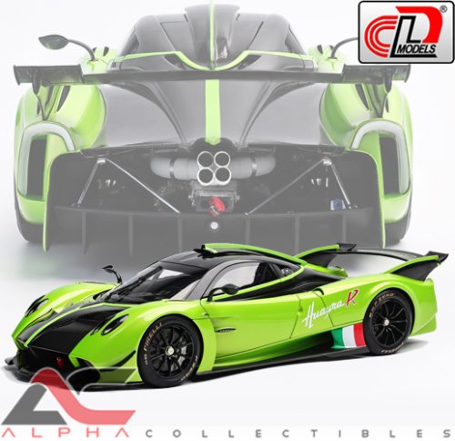 LCDMODELS　1/18　ウアイラR LCD Model 1/18 scale collection Pagani Huayra R Pearl white die