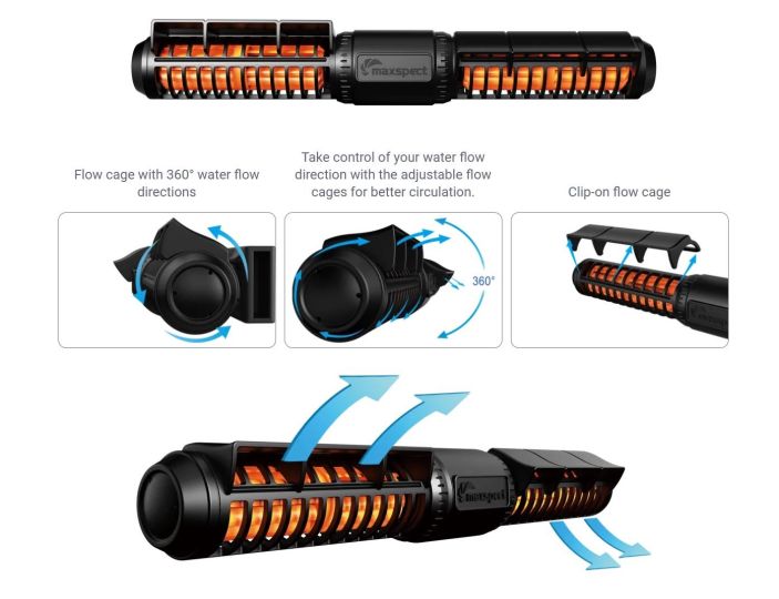 Maxspect Jump MJ-GF308 Gyre-Flow Pump - AQUARIOOM