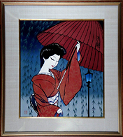 □切り絵作家 宮田雅之『白帝城』直筆サイン入 限定200部 オリジナル