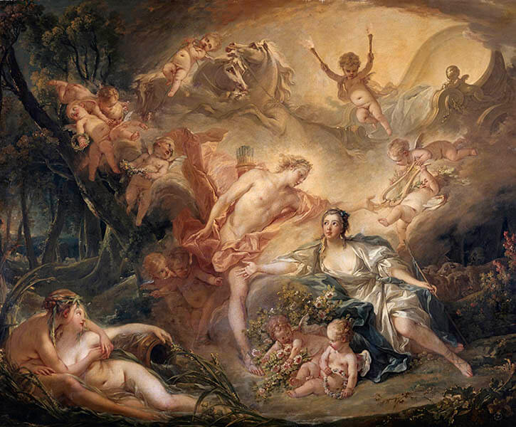 約150年前 フランスアンティーク 油絵 約150年前 フランスアンティーク