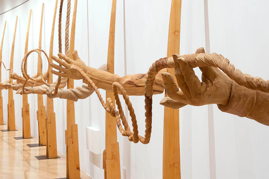 開館20周年記念アートラボ 黒蕨壮彫刻展 刻まれたリアリティ | 鹿児島