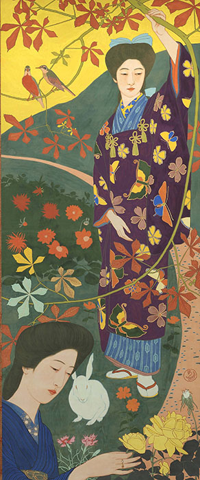 展覧会「橋口五葉のデザイン世界」足利市立美術館で、夏目漱石や泉鏡花