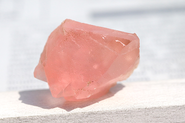 美品✨ほんのりピンク ペーニャブランカ産 フローライト原石 美品