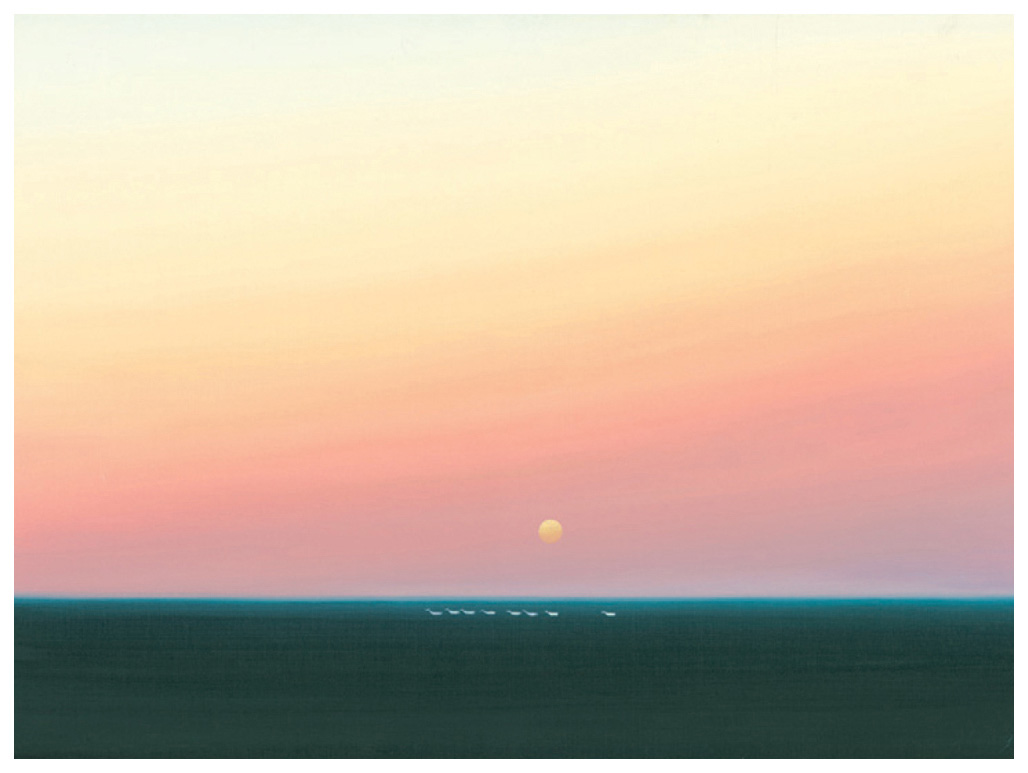 葉祥明 701/800 ダイヤモンドスクリーニング 版画