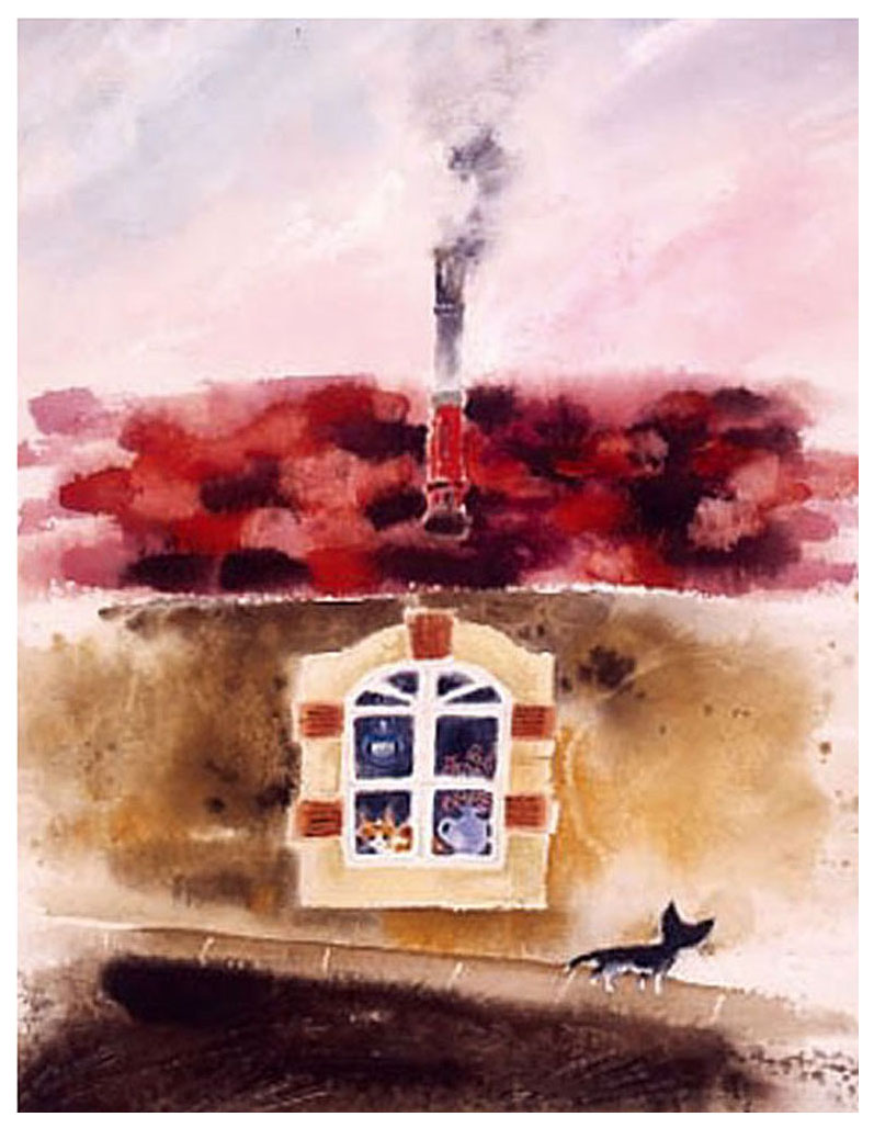 渡辺あきお ダイヤモンドスクリーニング 655/800 限定品版画「かに座