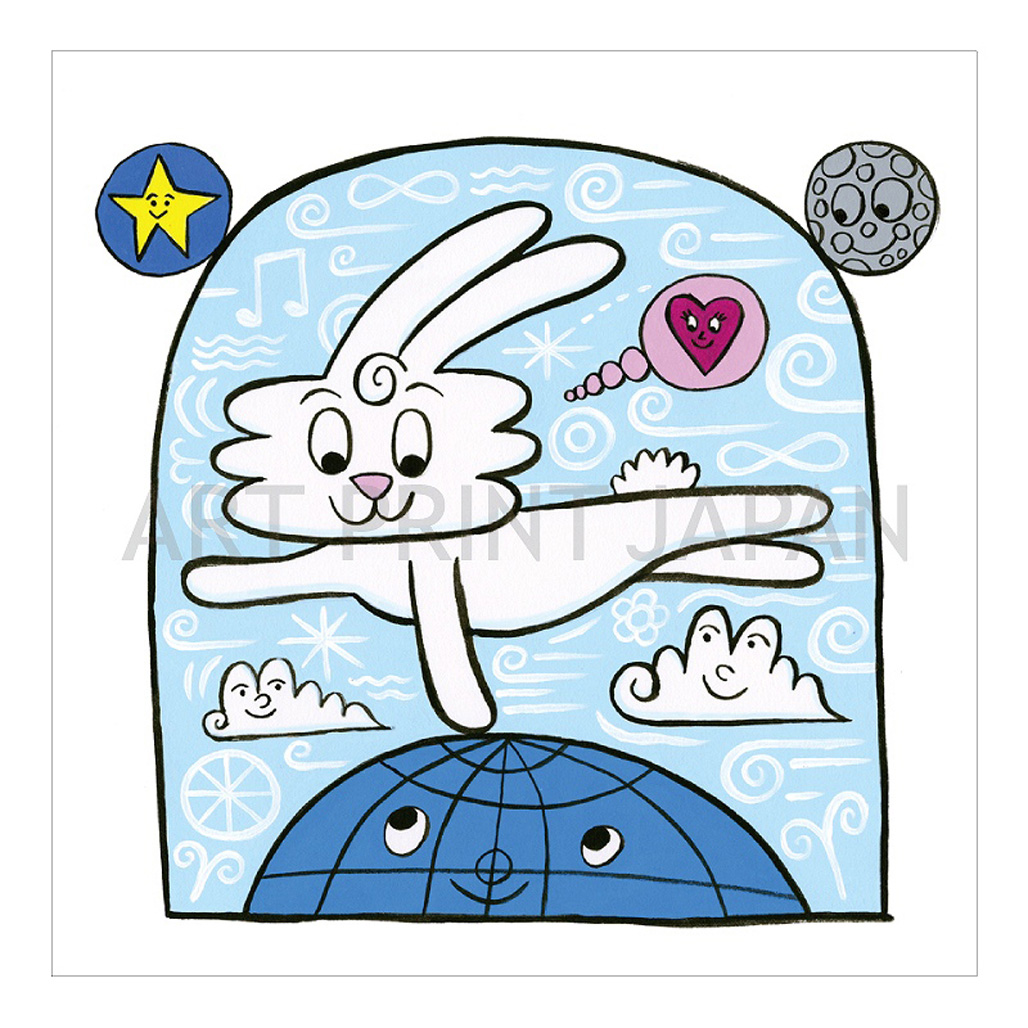 ロドニー・A・グリーンブラット 絵画 (版画/ジクレー) Thunder Bunny