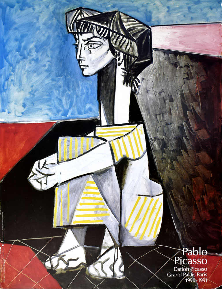 パブロ・ピカソ パブロ・ピカソ 絵画アートポスター（シルクスクリーン