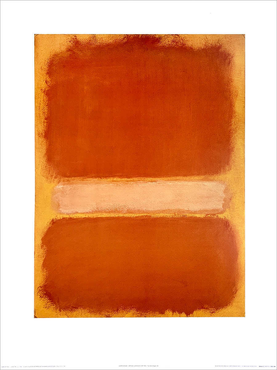 マーク・ロスコ ポスター Ohne Titel 1956|アート＆フレーム|絵と額縁