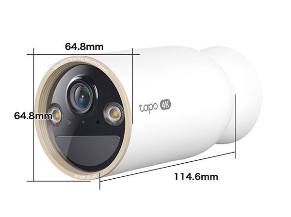 Tapo C460 4Kフルワイヤレスセキュリティカメラ TP-Link｜スマート