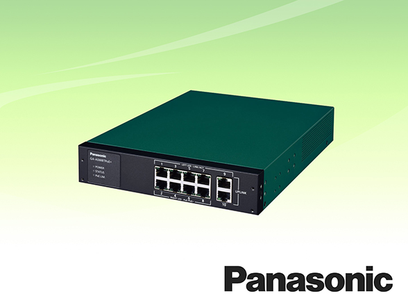 PN25087K Panasonic 8ポート PoE給電スイッチングハブ GA-ASW8TPoE+: