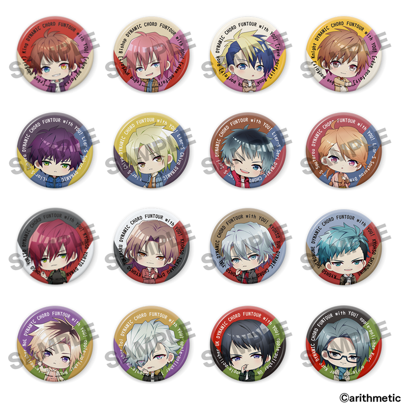 即購入可】DYNAMIC CHORD ダイナー 缶バッジ 音石夕星 Toi 即購入可】