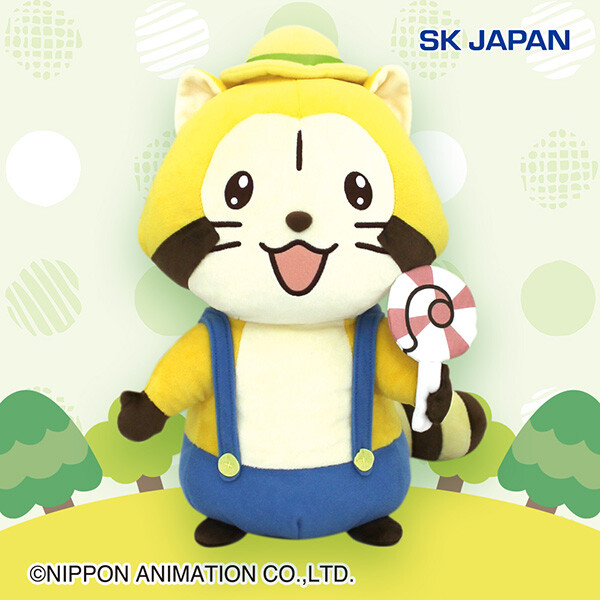 希少 セキグチ あらいぐまラスカル ぬいぐるみ ラスカル 桜色 ピンク