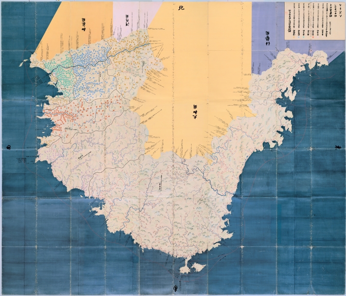 天保国絵図 紀伊国