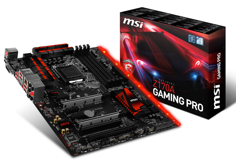 Z170A GAMING PRO | MSI マザーボード Intel Z170チップセット | 株式