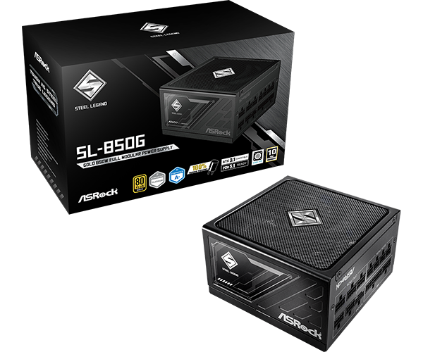 ASRock Steel Legend SL-850G 850W 電源 ASRock > SL-850G