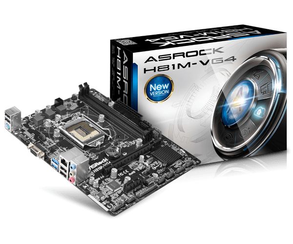 ASRock　H81M-VG4　PCケース　intel　Core　i5-4590 ASRock H81M-VG4 PCケース intel Core i5-4590 ASRock > H81M-VG4
