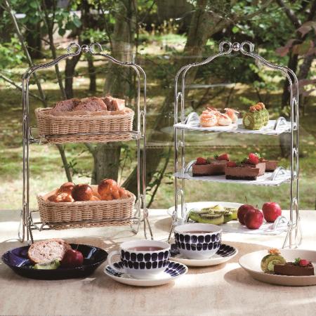 3210075｜UK ハイティーケーキスタンド 〈マーブル〉(セット) 03210075