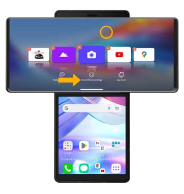 LG ウイングLM-F100VM(AT&T版)デュアルスクリーン対応 本体のみ LG
