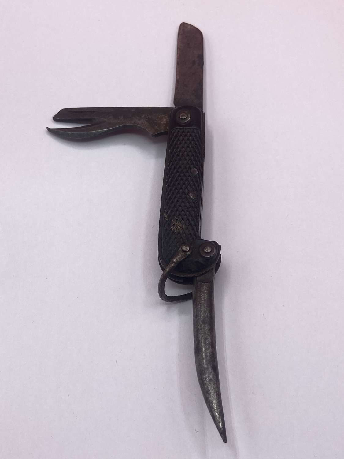 WW2 British Army Folding Pocket Knife H.M Slater 1942
