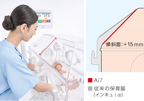 アトム保育器 Ai7 | 新生児用機器 | 製品情報 | アトムメディカル株式会社