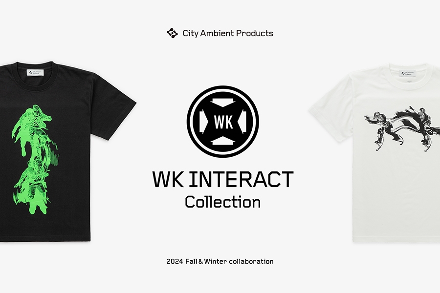 世界的アーティストWK-InteractとCity Ambient ProductsのコラボT