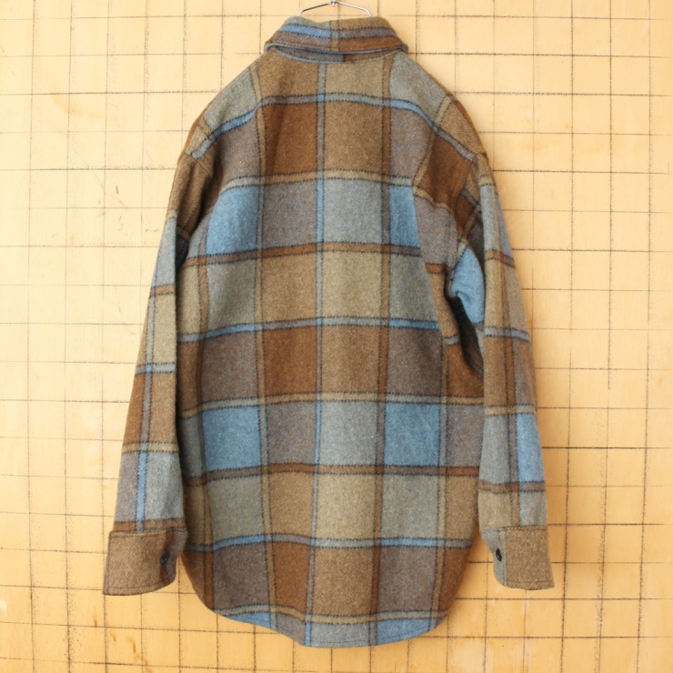 60'sヴィンテージ☆TOWNCRAFT by PennysウールチェックJKT 60's