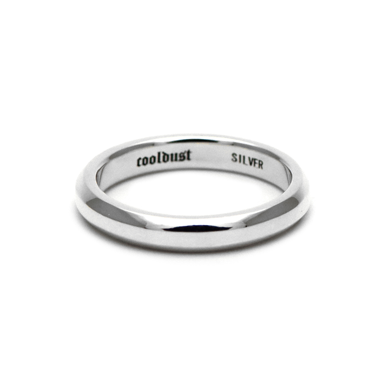 ストレートライン シンプル シルバー925 リング 指輪【cooldust