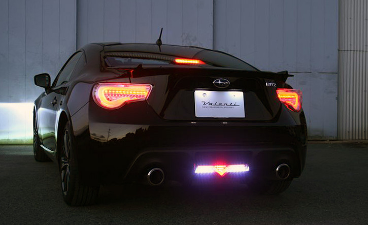 86・BRZ(ZN6系・ZC6系)用ジュエルLEDバックフォグランプ VALENTI