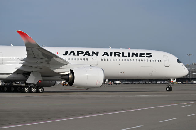 JAL、A350-1000 3号機就航 24年度に8機体制