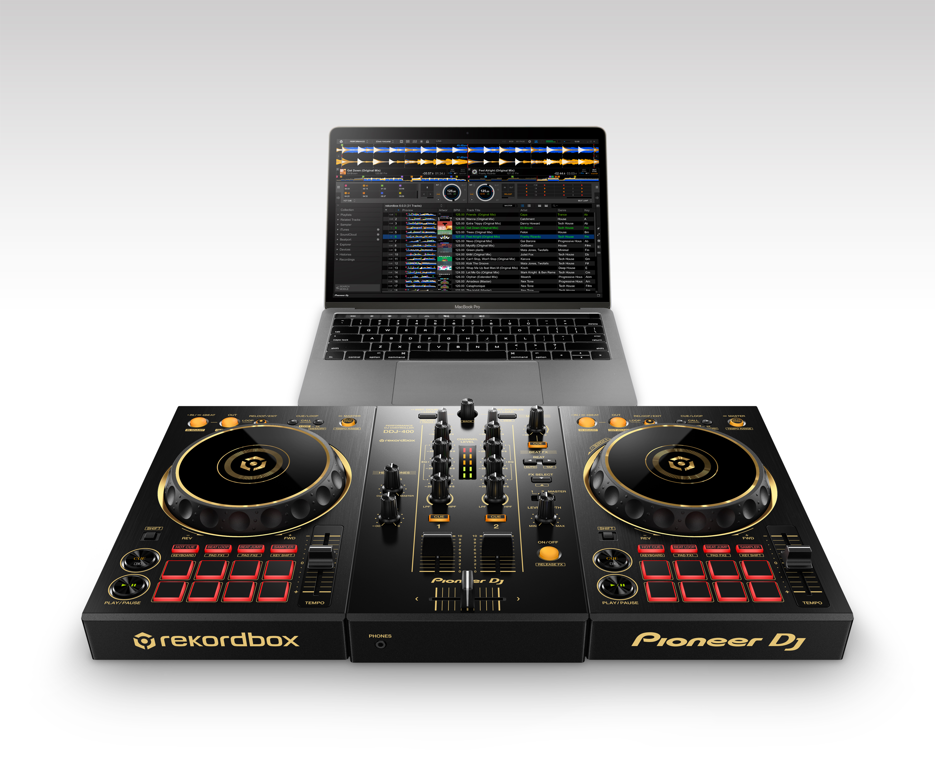 Pioneer DJ DDJ-400-N | Limited Edition Gold Colored