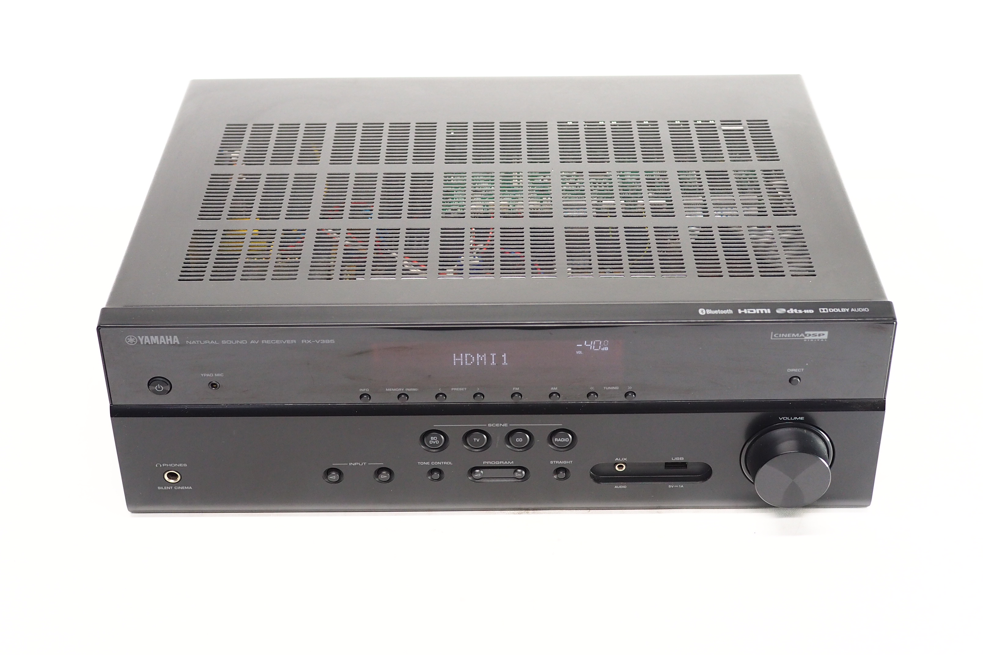 YAMAHA RX-V385 AVアンプ サラウンド 動作確認済み YAMAHA RX-V385 AV