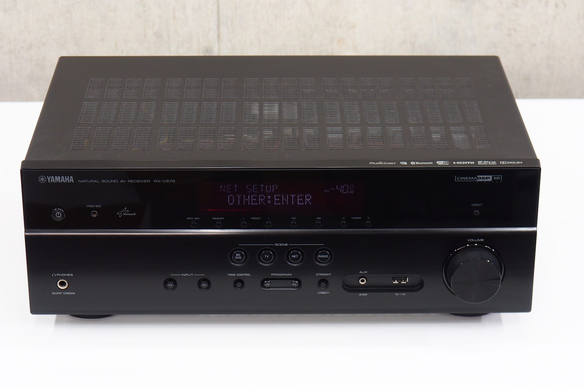 フ*ン様 Yamaha RX-V575 AVアンプ リモコン付属 中古品 Yamaha RX-V575